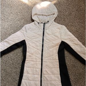 White GUESS puffer jacket